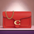 Buy Coach Chain Plain Leather Bridal Logo Bag in Pakistan
