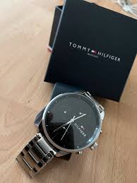 Buy Tommy Hilfiger Mens Quartz Stainless Steel Black Dial 44mm Watch - 1791485 in Pakistan