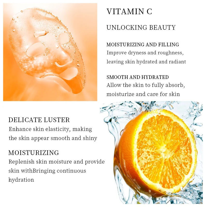 Buy BIOAQUA Vitamin C Brightening & Rejuvenating Face Sheet Mask 25g in Pakistan