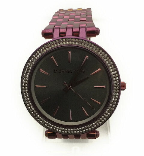 Buy Michael Kors Darci Gunmetal Dial Pink Stainless Steel Strap Ladies Watch - Mk3554 in Pakistan
