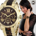 Buy Michael Kors Bradshaw Chronograph Tortoise Shell Brown Dial Ladies Watch - Mk5696 in Pakistan