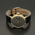 Buy Tommy Hilfiger Mens Quartz Leather Strap Black Dial 44mm Watch - 1710417 in Pakistan