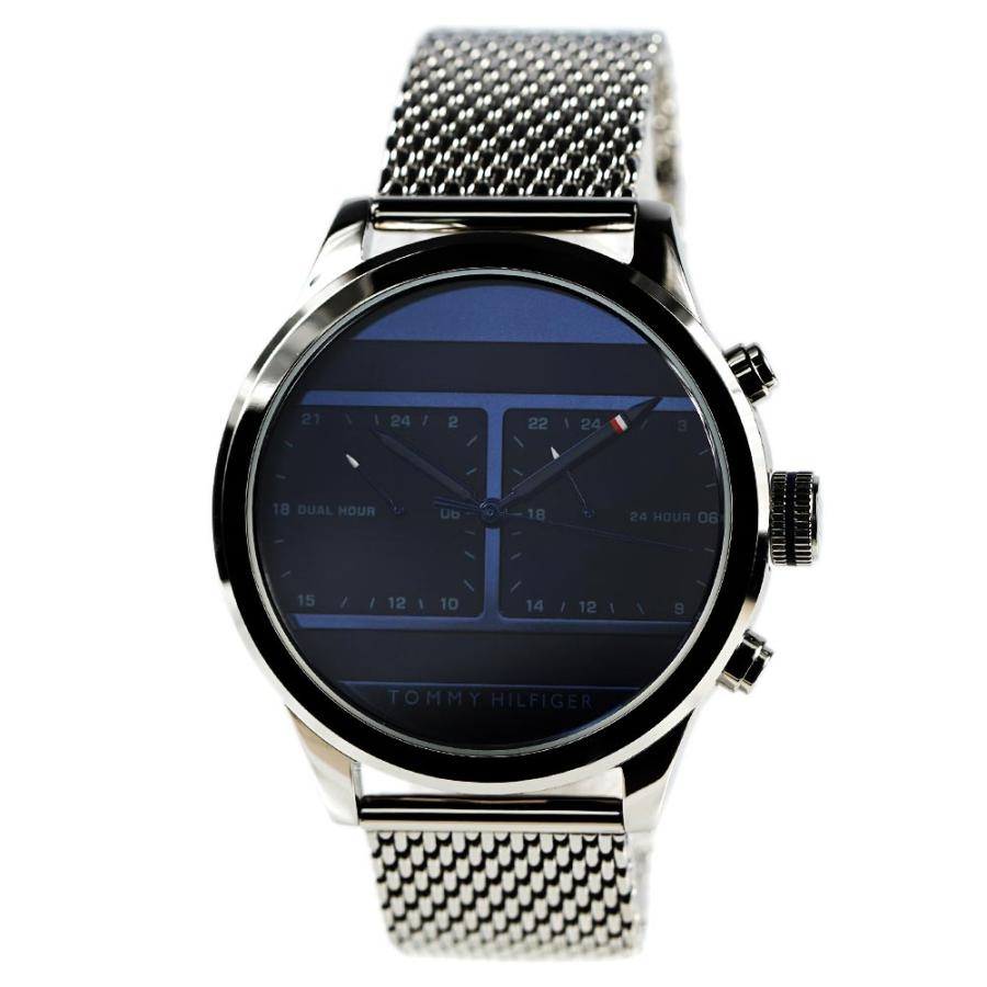 Buy Tommy Hilfiger Mens Quartz Stainless Steel Blue Dial 44mm Watch - 1791596 in Pakistan