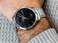 Buy Tommy Hilfiger Mens Quartz Stainless Steel Black Dial 44mm Watch - 1710407 in Pakistan