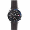 Buy Tommy Hilfiger Mens Quartz Silicone Strap Black Dial 46mm Watch - 1791724 in Pakistan