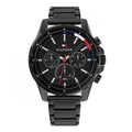 Buy Tommy Hilfiger Mens Quartz Black Stainless Steel Black Dial 44mm Watch - 1791935 in Pakistan