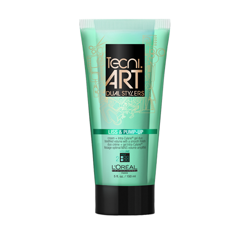 Buy L'Oreal Paris Professionnel Tecni Art Dual Stylers Liss & Pump Up Cream Gel - 150ml in Pakistan