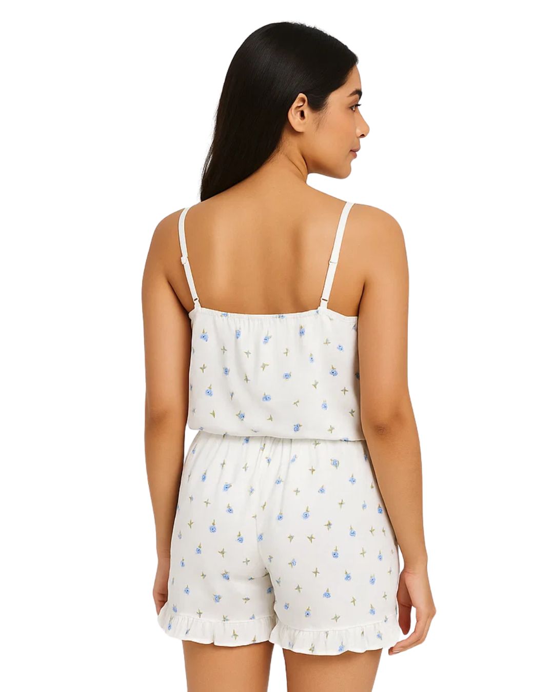 Buy Sajiero Silk Cami Sets - Satin Floral in Pakistan