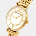 Buy Emporio Armani Classic Mother of Pearl Dial Gold Steel Strap Watch for Women - AR1907 in Pakistan