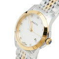 Buy Gucci G Timeless Mother of Pearl Dial Two Tone Steel Strap Watch for Women - YA126513 in Pakistan