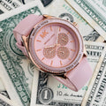 Buy Michael Kors Womens Quartz Silicone Strap Pink Dial 40mm Watch - Mk6946 in Pakistan