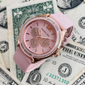 Buy Michael Kors Womens Quartz Silicone Strap Pink Dial 40mm Watch - Mk6946 in Pakistan