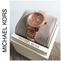 Buy Michael Kors Ladies Janelle Rose Gold Dial Rose Gold Stainless Steel Strap Watch -  Mk7091 in Pakistan