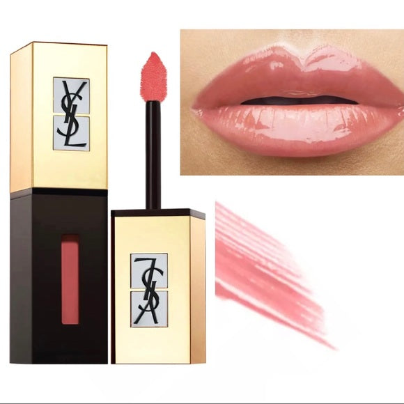 Buy Yves Saint Laurent Rouge Pur Couture Glossy Stain - 105 Corail Esquisse [Tester] in Pakistan