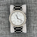 Buy Michael Kors Ladies Parker Silver Dial Silver Stainless Steel Strap Watch MK6354 in Pakistan