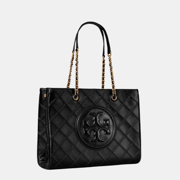 Buy Tory Burch Fleming Soft Chain Tote (Black) in Pakistan