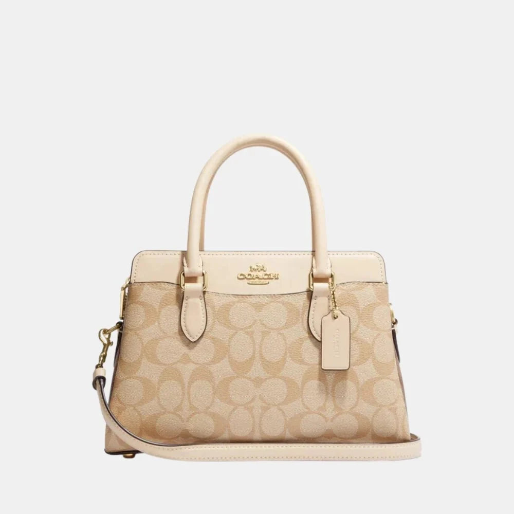 Buy Coach Mini Darcie Carryall in Colorblock Signature Canvas in Pakistan