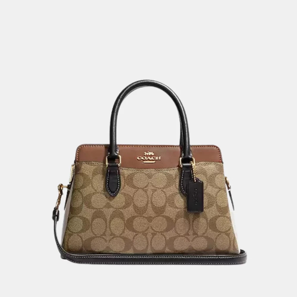 Buy Coach Mini Darcie Carryall in Colorblock Signature Canvas in Pakistan