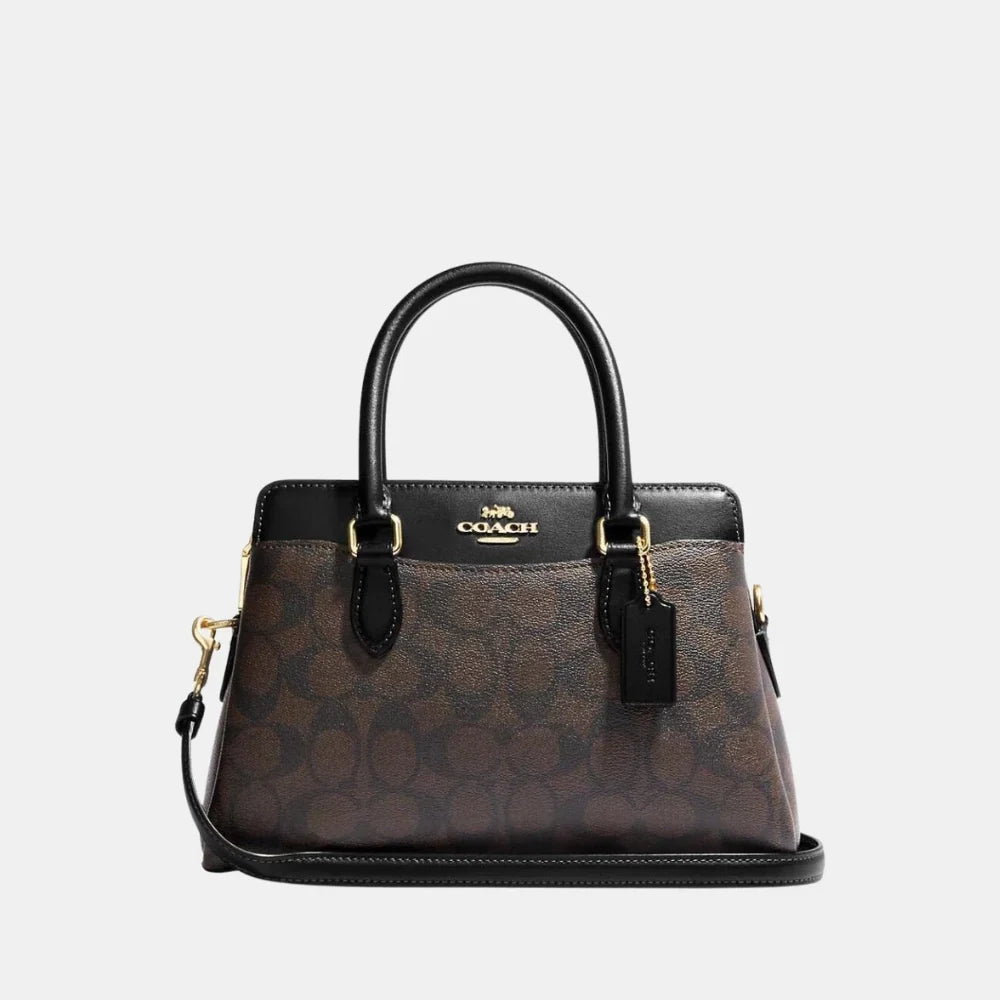 Buy Coach Mini Darcie Carryall in Colorblock Signature Canvas in Pakistan