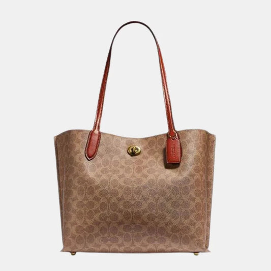 Buy Coach Willow Tote In Signature Canvas in Pakistan