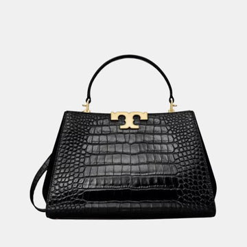 Buy Tory Burch Croc Embossed Eleanor Satchel Bag in Pakistan