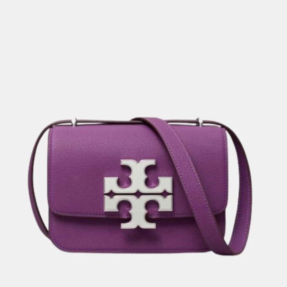 Buy Tory Burch Small Eleanor Pebbled Bag (Purple) in Pakistan