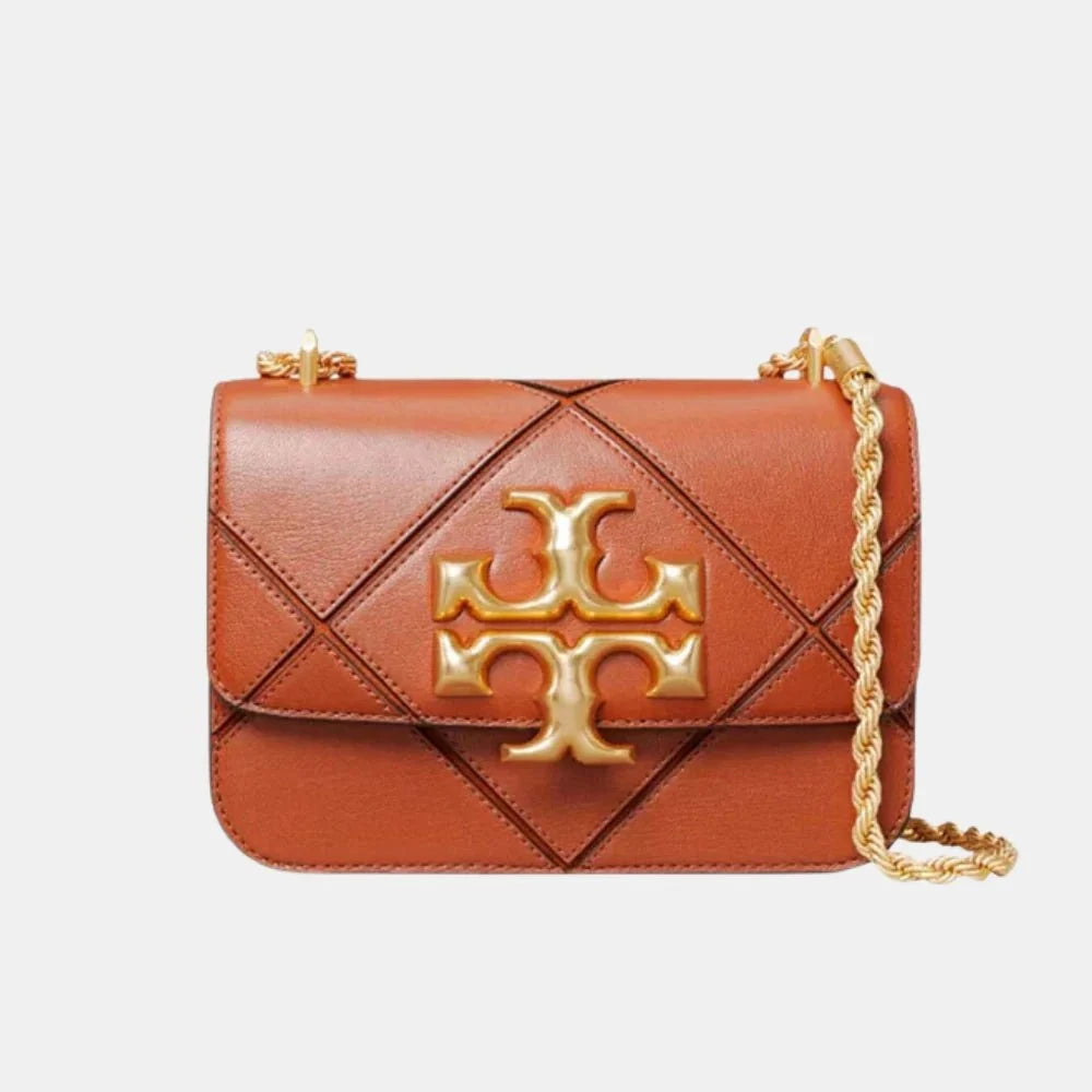 Buy Tory Burch Small Eleanor Diamond Quilt Bag (Roasted Habanero) in Pakistan