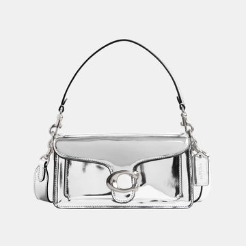 Buy Coach Tabby 20 Signature Metallic Leather Shoulder Bag in Pakistan