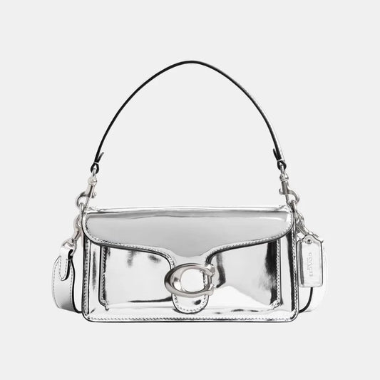 Buy Coach Tabby 20 Signature Metallic Leather Shoulder Bag in Pakistan