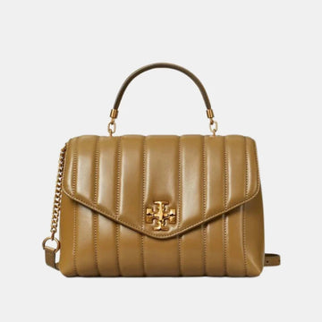 Buy Tory Burch Large Kira Quilted Satchel Bag (Toasted Sesame) in Pakistan