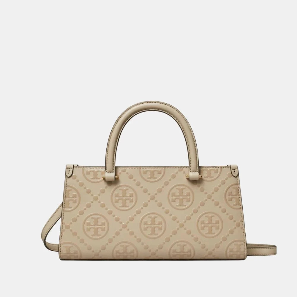 Buy Tory Burch T Monogram Embossed Small Rectangular Tote Bag in Pakistan