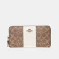 Buy Coach Accordion Zip Wallet In Colorblock Signature Canvas in Pakistan