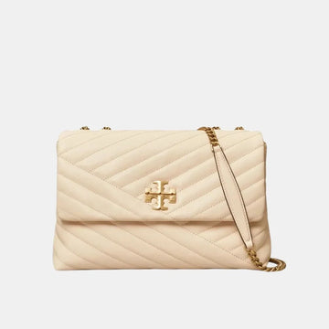 Buy Tory Burch Kira Chevron Convertible Shoulder Bag (New Cream) in Pakistan