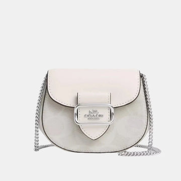Buy Coach Morgan Card Case On A Chain (White) in Pakistan