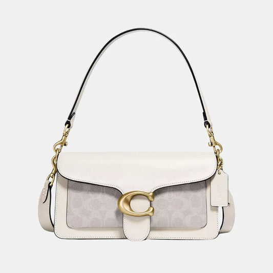 Buy Coach Tabby Shoulder Bag In Signature Canvas (Chalk) in Pakistan