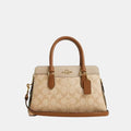 Buy Coach Mini Darcie Carryall in Colorblock Signature Canvas in Pakistan