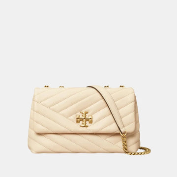 Buy Tory Burch Kira Chevron Small Convertible Handbag (New Cream) in Pakistan