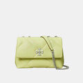Buy Tory Burch Kira Small Diamond Quilt Convertible Shoulder Bag (Pear) in Pakistan