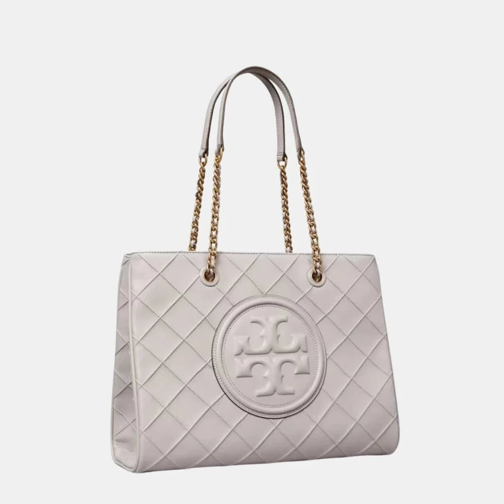 Buy Tory Burch Fleming Soft Chain Tote (Bay Gray) in Pakistan