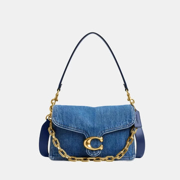 Buy Coach Chain Tabby Shoulder Bag (Denim/Deep Blue) in Pakistan