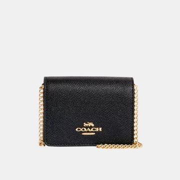 Buy Coach Mini Wallet On A Chain (Black) in Pakistan
