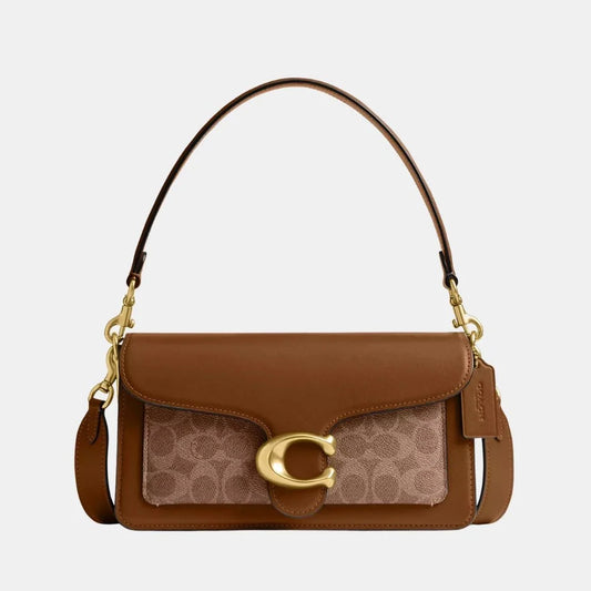 Buy Coach Tabby Shoulder Bag 26 In Signature Canvas (Tan/Brown) in Pakistan