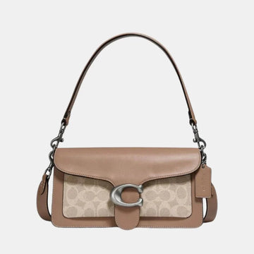 Buy Coach Tabby 26 Shoulder Bag In Signature Canvas (Sand/Taupe) in Pakistan