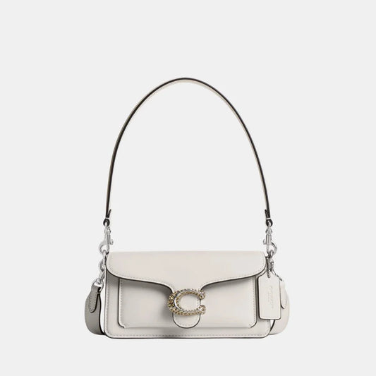 Buy Coach Tabby 20 Shoulder Bag With Pave Crystal Embellished (Chalk) in Pakistan