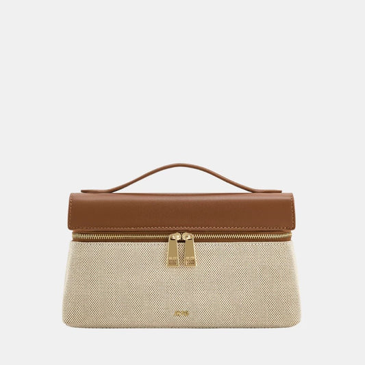 Buy JW Pei Thea Top Handle Bag (Brown Canvas) in Pakistan