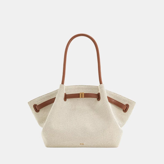 Buy JW Pei Hana Medium Tote Bag (Brown Canvas) in Pakistan