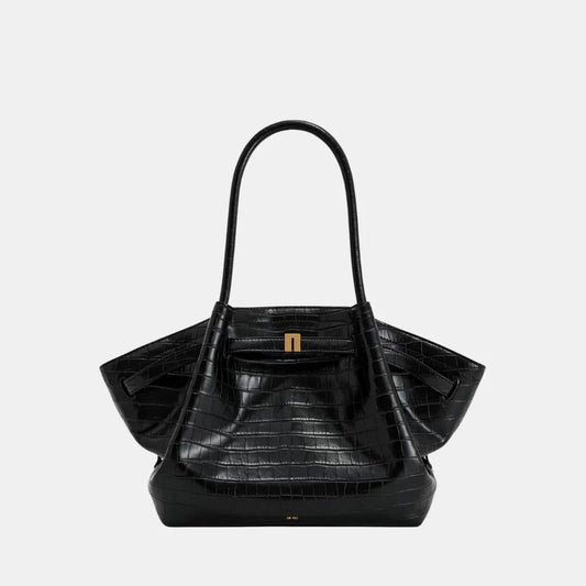 Buy JW Pei Hana Medium Tote Bag (Black Croc) in Pakistan