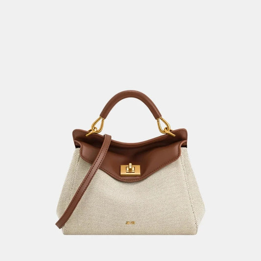 Buy JW Pei Lucia Classic Top Handbag (Brown Canvas) in Pakistan