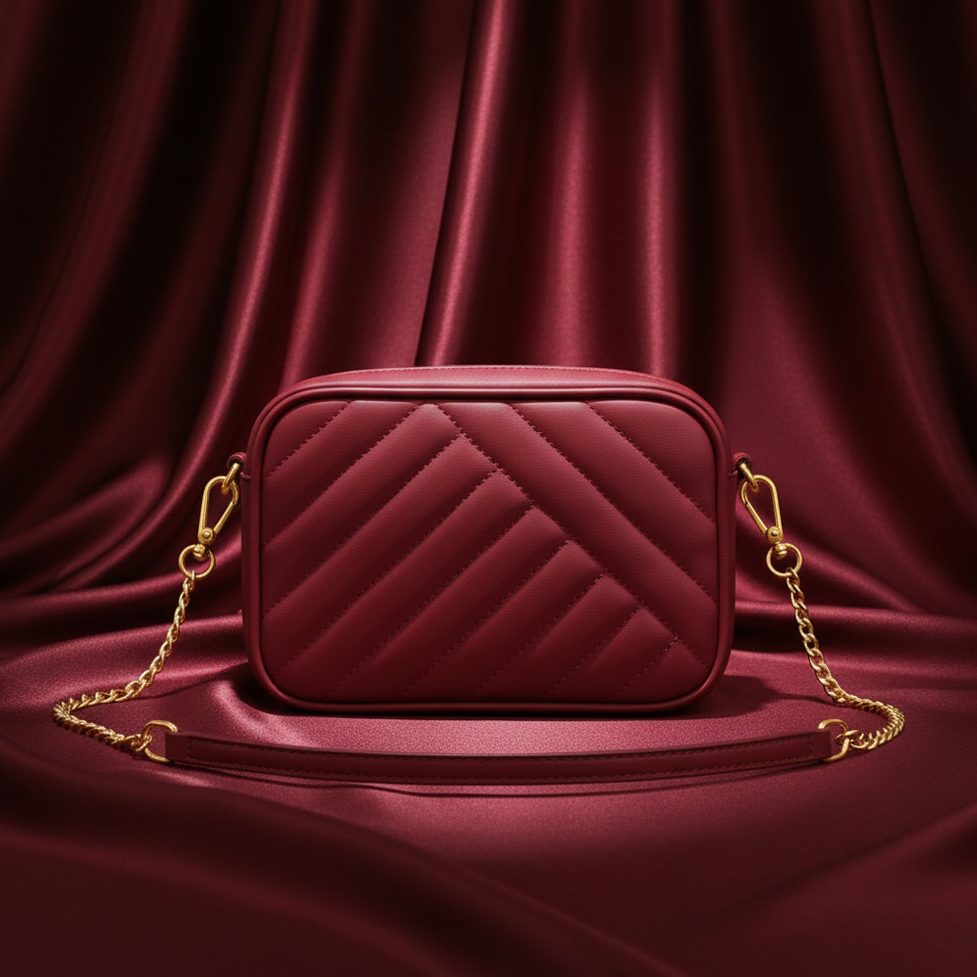 Buy Recta Crossbody Bag - Maroon in Pakistan