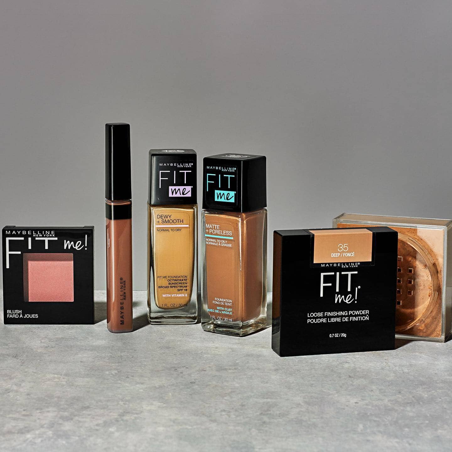 Buy Maybelline Fit Me! Matte + Poreless Powder Foundation - 320 Natural Tan in Pakistan